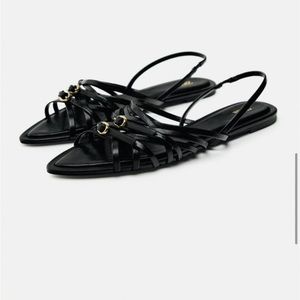 Zara flat sandals